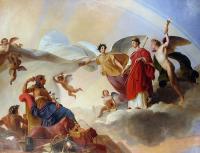 Francois-Edouard Picot - L-Etude et le Genie devoilent l-antique Egypte a la Grece
